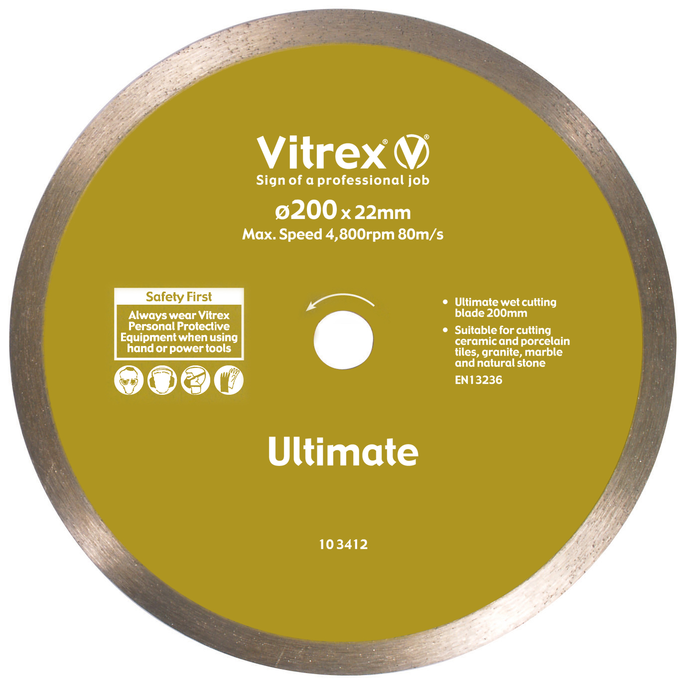 Diamond Blade 200mm Ultimate
